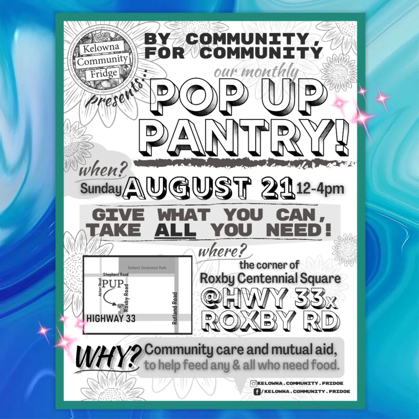 Image with text: "Pop-up pantry"